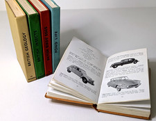 Set of 5 Observer's Books (Hardback) Cars Birds geology Insects Ponds