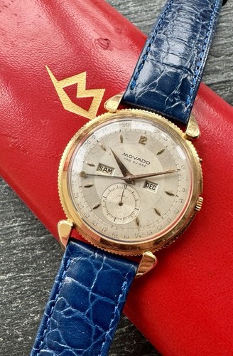 Vintage movado 18k solid gold - vintage,