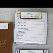 Paperchase Wedding Table