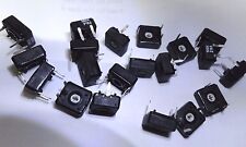 20 x Iskra PNZ10Z 100K enclosed horizontal preset potentiometer pot 10mm