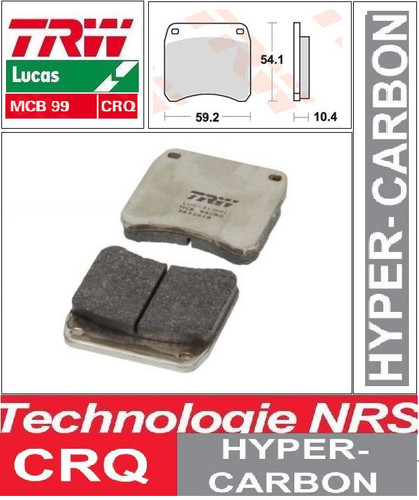 Trw carbon rear - rear, brake