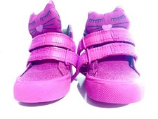 Toddler Baby Boots  UK 4 EU 20.5 Mothercare  Purple Ankle Strap Kitten