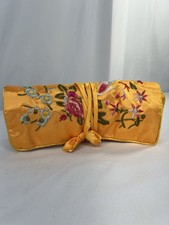 Oriental Silk Pouch Embroidery