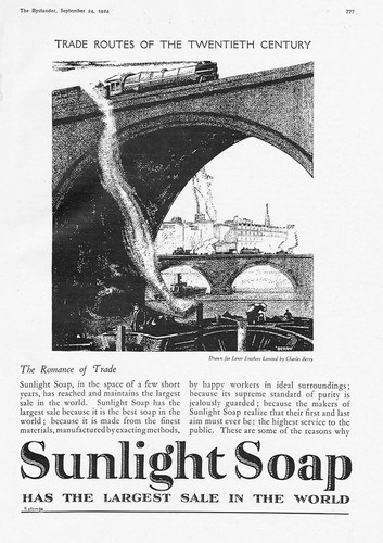 Sunlight soap trade routes - soap,