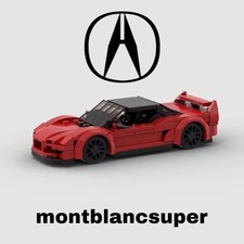 Red Acura NSX Sports Car 194