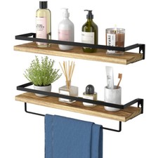 Wooden floating shelves - floating,