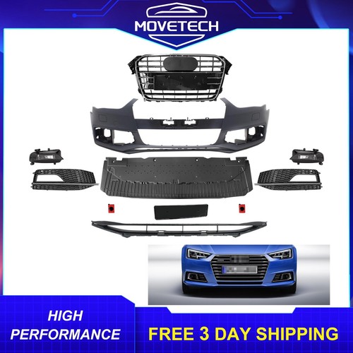 Complete front bumper - front,