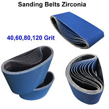 915x100mm Sanding Belts Zirconia 40 / 60 / 80 / 120Grit  Power File Long Lasting