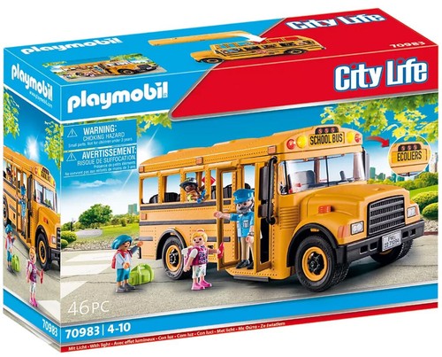 Playmobil set 70983 school bus - playmobil,