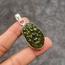 Moldavite Gemstone 925
