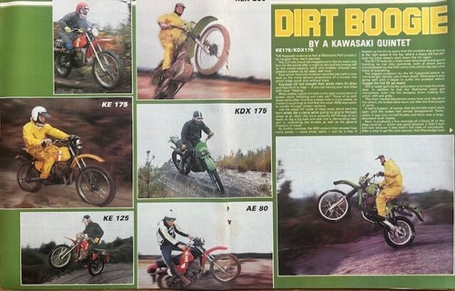 Kawasaki off road group - road,