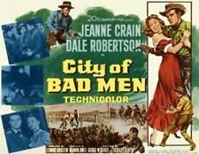 City Of Bad Men Starring Dale Robertson, Richard Boone, Lloyd Bridges