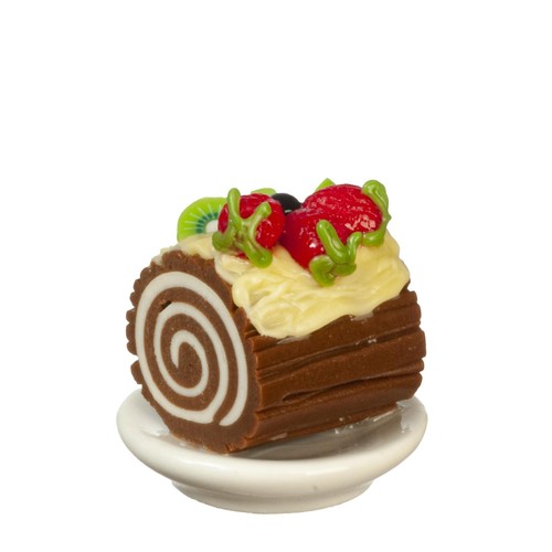 Dolls house cake swiss roll - swiss,