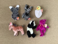 TY Beanie Babies Bundle X 6