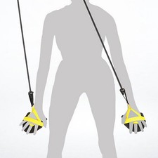 Dryland Swim Trainer with Resistance Band for Upper Body Strength Training