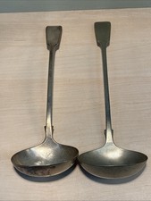 Pair Of EPNS Ladles. Silver