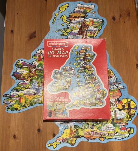 British isles jigsaw puzzle - uk,