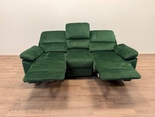 Toby Velvet 3 Seater Recliner