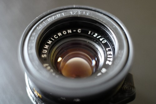 Leica summicron 40mm - leica,