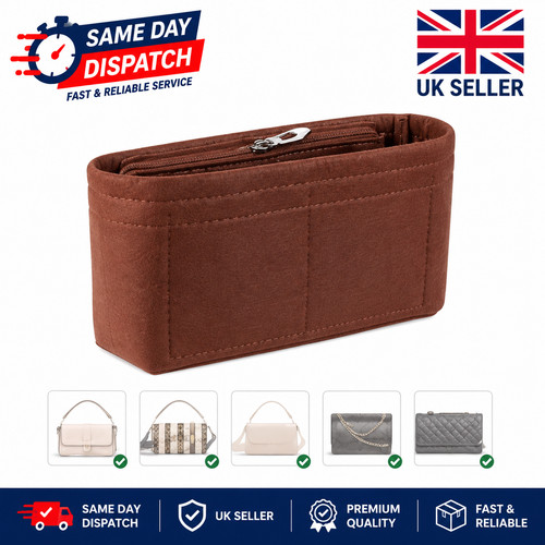Felt bag organiser insert - felt, with