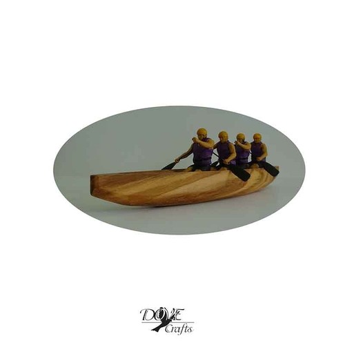 Wooden canoe boat - boat, or
