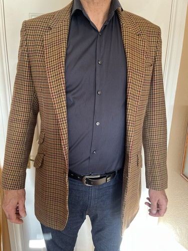 Vintage tweed jacket mens - tweed, 42
