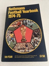 rothmans football yearbook