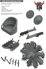 Eduard Brassin SIN64890 1:48 Sopwith Camel Bentley engine set to be used with Ed