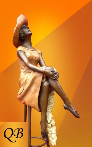 Bronze figurine the bar - at,