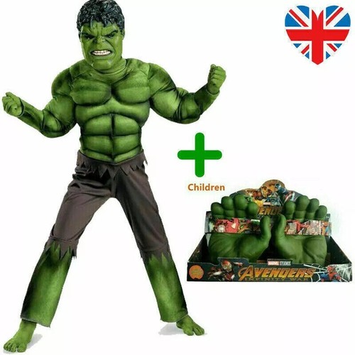 Boys hulk fancy dress - boys,