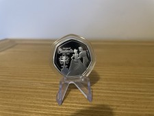 70 Years Of Cinderella 50p Shaped Coin - 25 Cents Legal Tender Coin