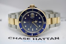 Rolex Submariner Blue Men's Watch - 16613 2007 with box