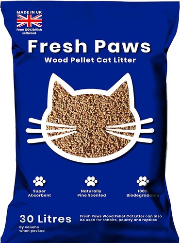 Premium wood pellet cat - pellet,