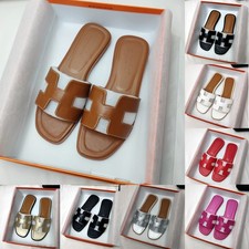 Womens Sliders Slippers Slip