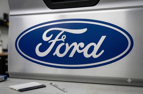 Ford logo decal vinyl sticker - ford,