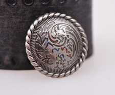 30mm 10X Retro Silver Floral