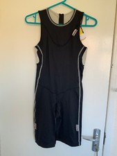 IRONMAN ACTIVE WEAR BLACK LYCRA WOMEN EXTREME BODY TRIATHLON TRI SUIT