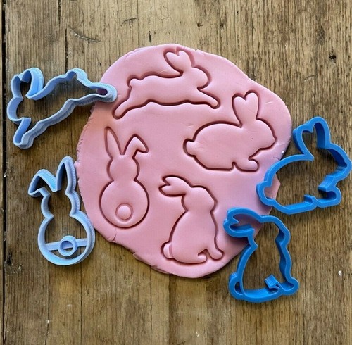 Bunny cookie cutter - cookie, cutter,