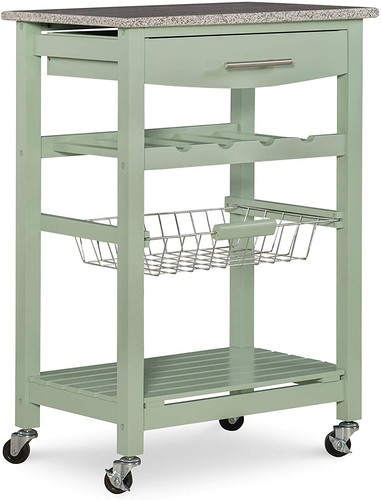 Green wooden granite top - granite, 4