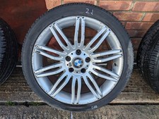 BMW 5 SERIES E60 E61 18 INCH ALLOY WHEEL SPYDER 245/40R18  8.5J E20 NEXT DAY