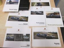 Porsche Cayenne Owners Handbook/Manual and Pack 08-10 inc PCM SAT NAV