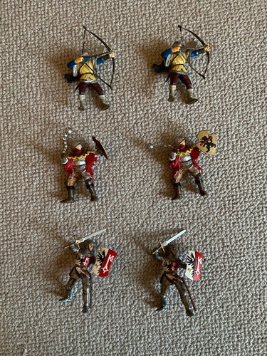 Six papo medieval - six,