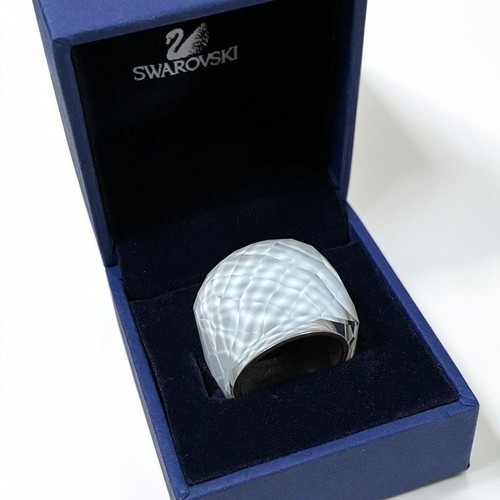 Swarovski nirvana white - white, facet