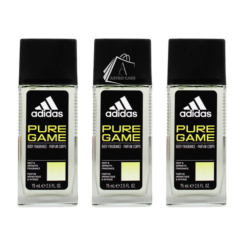 Pack 75ml adidas - pure, game