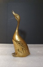 Vintage Brass Indian Runner Duck Figurine