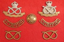 Cap & Collar Badges, Shoulder Titles, Button - South Staffordshire Regiment