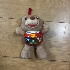 VTech  Alfie Little Singing Bear Brown Musical Talking Lights - fully working 