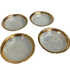 Lustreware Bowls with Gold