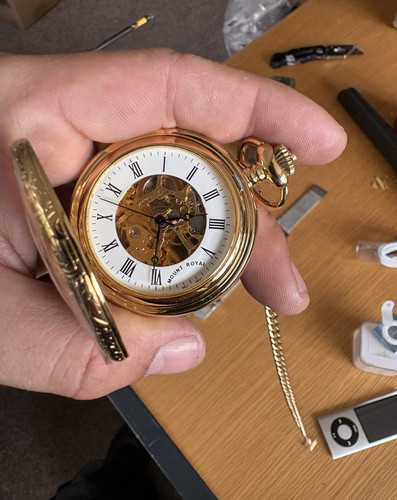 Mount royal gold plated half - royal,