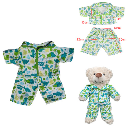 Teddy bear clothes pyjamas - teddy,